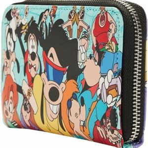 Loungefly Goofy Movie Zip Around Wallet